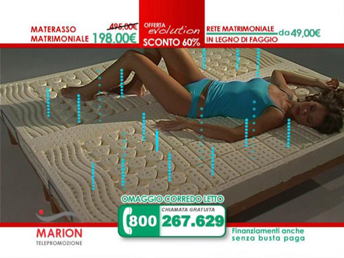 Offerta materasso MARION: Evolution, il NUOVO materasso in lattice